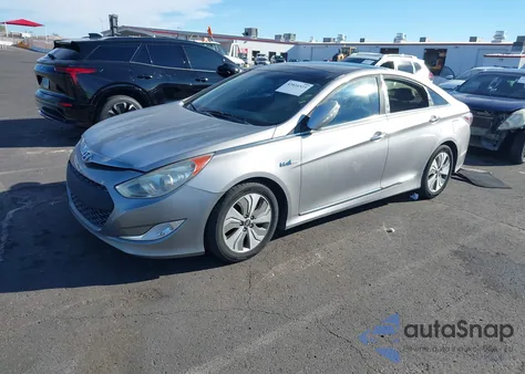2013 Hyundai Sonata Hybrid Limited from USA, damaged, VIN KMHEC4A40DA069286